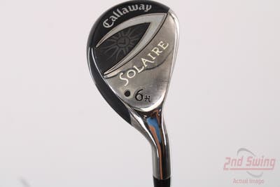 Callaway 2014 Solaire Hybrid 6 Hybrid Callaway Stock Graphite Graphite Ladies Right Handed 38.0in