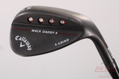 Callaway Mack Daddy 4 Black Wedge Sand SW 54° 10 Deg Bounce S Grind Dynamic Gold Tour Issue 115 Steel Wedge Flex Right Handed 34.75in