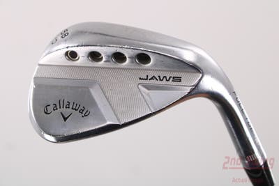 Callaway Jaws Full Toe Raw Face Chrome Wedge Lob LW 58° 10 Deg Bounce Dynamic Gold Spinner TI Steel Wedge Flex Right Handed 35.5in