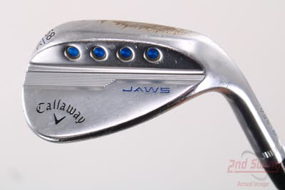 Callaway Jaws MD5 Platinum Chrome Wedge Lob LW 58° 8 Deg Bounce C Grind Dynamic Gold Tour Issue S200 Steel Stiff Right Handed 35.25in
