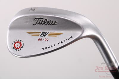 Titleist 2009 Vokey Spin Milled Chrome Wedge Lob LW 60° 7 Deg Bounce Accra I Series Graphite Regular Right Handed 34.25in