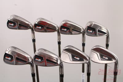 TaylorMade M6 Iron Set 5-PW AW SW UST Mamiya Recoil ES 460 Graphite Senior Right Handed 38.75in
