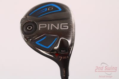 Ping 2016 G SF Tec Fairway Wood 7 Wood 7W 20.5° Ping ULT 220F Ultra Lite Graphite Ladies Right Handed 40.75in