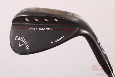 Callaway Mack Daddy 4 Black Wedge Sand SW 54° 12 Deg Bounce W Grind Project X Catalyst 100 Graphite Stiff Right Handed 36.0in
