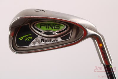 Ping Rapture V2 Single Iron 6 Iron Ping TFC 939I Graphite Regular Right Handed Yellow Dot 37.5in
