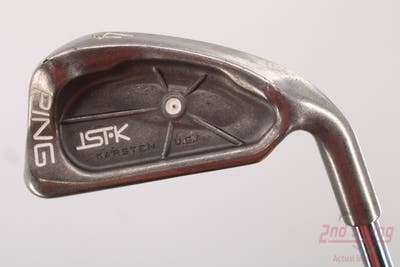 Ping ISI K Single Iron 4 Iron Ping JZ Steel Stiff Right Handed White Dot 38.75in