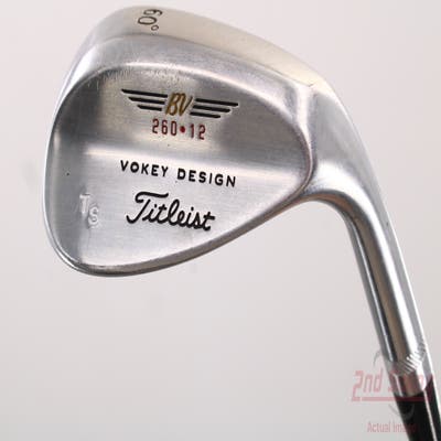 Titleist Vokey Chrome 200 Wedge Lob LW 60° 12 Deg Bounce Dynamic Gold Tour Issue Steel Stiff Right Handed 35.75in