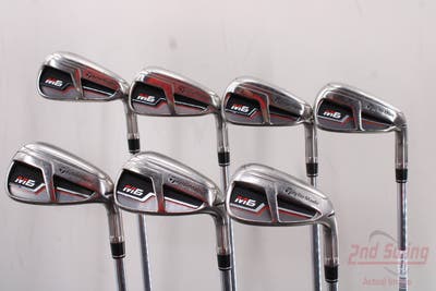 TaylorMade M6 Iron Set 4-PW FST KBS MAX 85 Steel Stiff Right Handed 37.75in