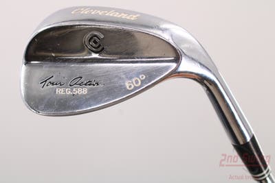 Cleveland 588 Chrome Wedge Lob LW 60° True Temper Steel Wedge Flex Right Handed 36.75in
