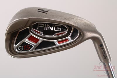 Ping G15 Single Iron Pitching Wedge PW Ping AWT Graphite Regular Right Handed Black Dot 36.0in