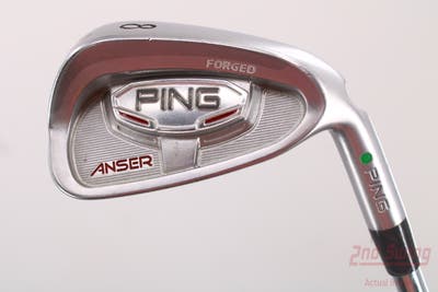 Ping Anser Forged 2010 Single Iron 8 Iron Dynamic Gold Tour Issue X100 Steel X-Stiff Right Handed Green Dot 37.0in