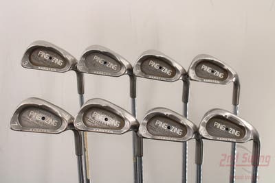 Ping Zing Iron Set 3-PW Ping KT-M Steel Stiff Right Handed Black Dot 38.0in