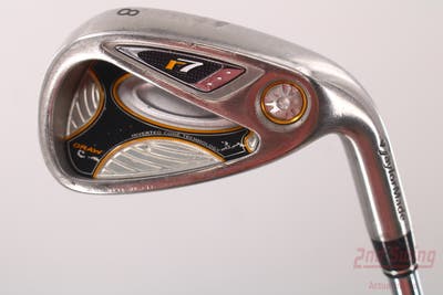 TaylorMade R7 Draw Single Iron 8 Iron TM T-Step 90 Steel Stiff Right Handed 36.5in
