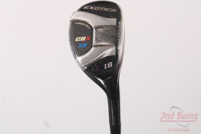 Tour Edge Exotics CBX 119 Hybrid 2 Hybrid 18° Project X Even Flow Blue 85 Graphite Regular Right Handed 40.5in
