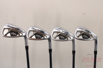 Callaway Apex 21 Iron Set 8-PW AW UST Recoil Dart HB 75 IP Blue Graphite Senior Right Handed 36.5in