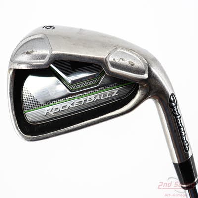 TaylorMade Rocketballz HL Single Iron 6 Iron Stock Steel Shaft Steel Stiff Right Handed 38.0in