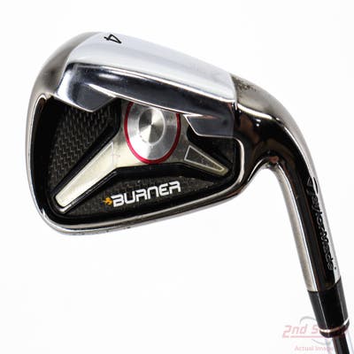 TaylorMade 2009 Burner Single Iron 4 Iron Stock Steel Shaft Steel Regular Right Handed 39.25in