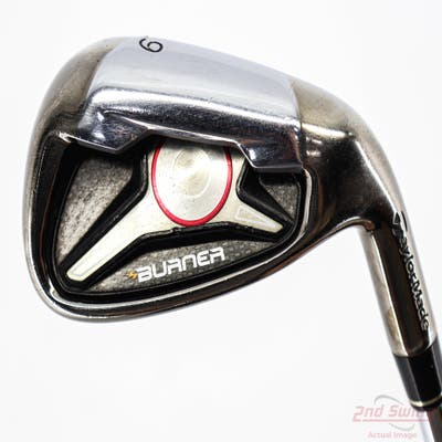 TaylorMade 2009 Burner Single Iron 9 Iron Stock Steel Shaft Steel Regular Right Handed 36.5in