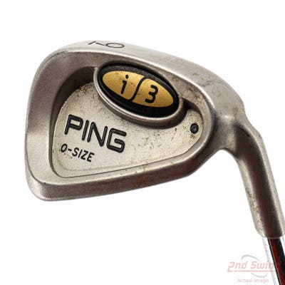 Ping i3 Oversize Single Iron 9 Iron Ping JZ Steel Stiff Right Handed Black Dot 36.0in