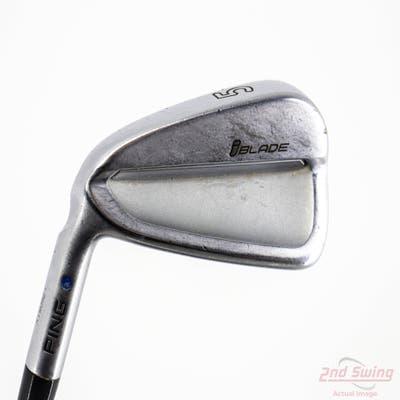 Ping iBlade Single Iron 5 Iron FST KBS C-Taper 130 Steel X-Stiff Right Handed Blue Dot 38.75in