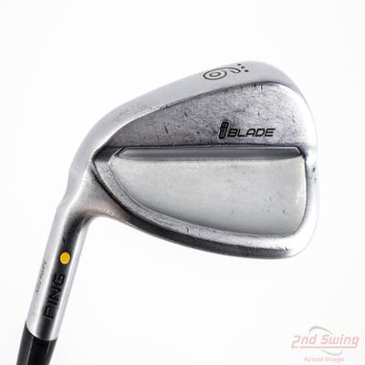Ping iBlade Single Iron 9 Iron Ping Z-Z65 Steel Stiff Left Handed Yellow Dot 36.5in