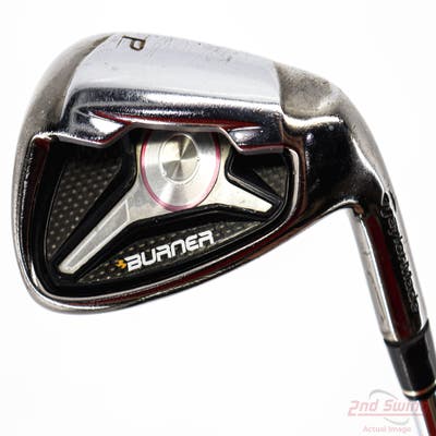 TaylorMade 2009 Burner Single Iron Pitching Wedge PW TM Burner Superfast 85 Steel Stiff Right Handed 36.25in