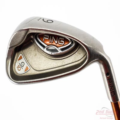 Ping G10 Single Iron 9 Iron Ping TFC 129I Graphite Regular Right Handed Black Dot 36.0in
