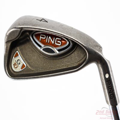 Ping G10 Single Iron 4 Iron Stock Steel Shaft Steel Stiff Right Handed White Dot 38.25in