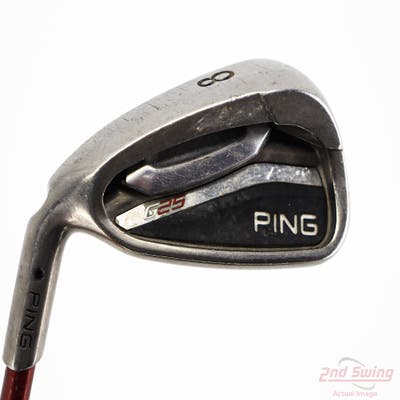 Ping G25 Single Iron 8 Iron Ping TFC 149I Graphite Regular Left Handed Black Dot 38.5in