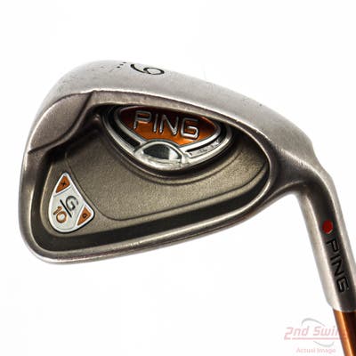 Ping G10 Single Iron 9 Iron Ping TFC 129I Graphite Senior Right Handed Red dot 35.5in
