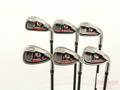 TaylorMade Burner Plus Iron Set 5-PW TM Reax 60 Graphite Regular Right Handed +1/2"