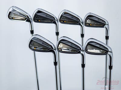 TaylorMade Rocketbladez Tour Iron Set 4-PW Project X Rifle 5.5 Steel Regular Right Handed +1/4"