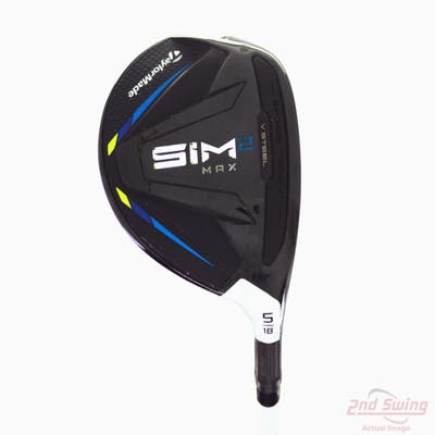 TaylorMade SIM2 MAX Fairway Wood 5 Wood 5W 18° Aldila NV Ladies 45 Graphite Ladies Right Handed 41.0in