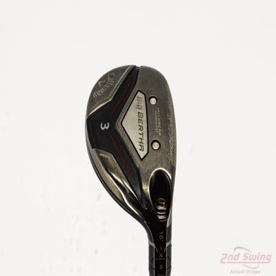 Callaway 2019 Big Bertha Hybrid 3 Hybrid 18° UST Mamiya Recoil ZT9 F3 Graphite Stiff Right Handed 40.75in