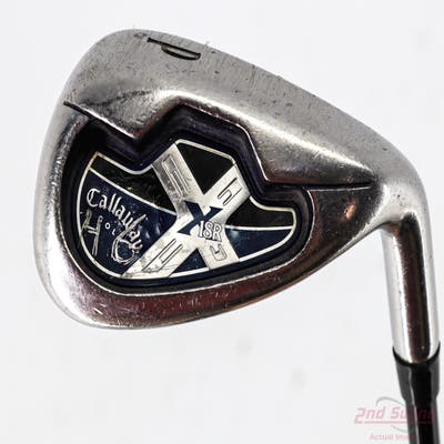 Callaway X-18 R Single Iron Pitching Wedge PW Custom Graphite Shaft Graphite Senior Right Handed 35.5in