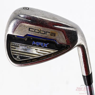 Cobra MAX Single Iron 8 Iron Cobra Matrix X4 White Tie Graphite Senior Right Handed 37.0in