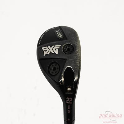 PXG 0317 X GEN4 Hybrid 4 Hybrid 22° FST KBS MAX Graphite 55 Graphite Regular Right Handed 40.0in