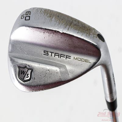 Wilson Staff Staff Model Wedge Lob LW 60° 10 Deg Bounce True Temper Dynamic Gold 120 Steel Stiff Right Handed 35.0in