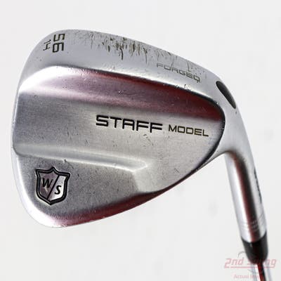 Wilson Staff Staff Model Wedge Sand SW 56° 14 Deg Bounce True Temper Dynamic Gold 120 Steel Stiff Right Handed 35.25in