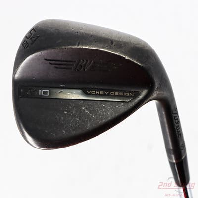 Titleist Vokey SM10 Jet Black Wedge Sand SW 54° 12 Deg Bounce D Grind True Temper Dynamic Gold 105 Steel Wedge Flex Right Handed 35.25in