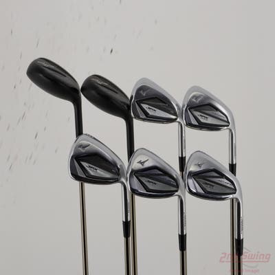 Mizuno JPX 923 Hot Metal HL Iron Set 5H 6H 7-PW GW UST Mamiya Recoil ESX 460 F3 Graphite Regular Right Handed -1/4"