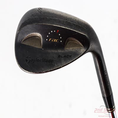 TaylorMade Rac Black Wedge Lob LW 60° 7 Deg Bounce TM Royal Precision Rifle Steel Steel Wedge Flex Right Handed 33.75in
