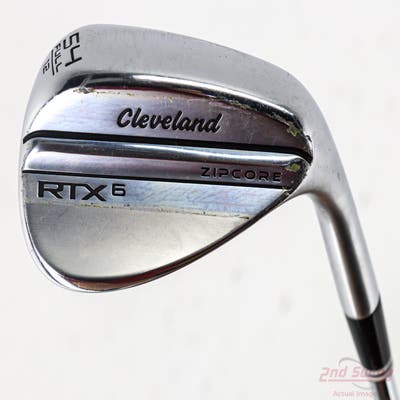 Cleveland RTX 6 ZipCore Tour Satin Wedge Sand SW 54° 12 Deg Bounce F Grind True Temper Dynamic Gold 120 Steel Regular Right Handed 33.5in