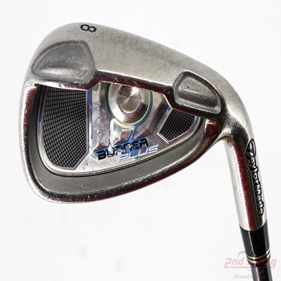 TaylorMade Burner Plus Single Iron 8 Iron TM Reax Superfast 50 Graphite Ladies Right Handed 36.25in