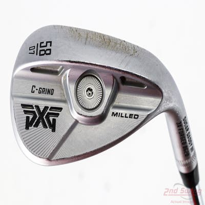 PXG Sugar Daddy III Wedge Lob LW 58° 7 Deg Bounce C Grind True Temper Dynamic Gold Mid 115 S300 Steel Stiff Right Handed 35.0in
