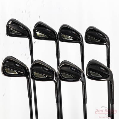 Titleist 2021 T100S Black Iron Set 4-PW GW Project X LZ Onyx Steel Stiff Right Handed STD
