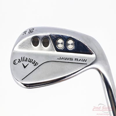Callaway Jaws Raw Chrome Wedge Lob LW 58° 8 Deg Bounce C Grind Project X Catalyst Wedge Graphite Wedge Flex Right Handed 35.0in