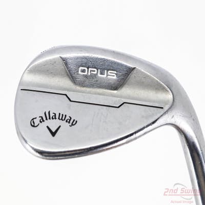 Callaway Opus Brushed Chrome Wedge Lob LW 58° 10 Deg Bounce S Grind Project X Catalyst Wedge Graphite Wedge Flex Right Handed 35.0in
