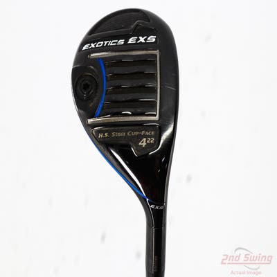 Tour Edge Exotics EXS Hybrid 4 Hybrid 22° Mitsubishi Tensei CK Blue 70 Graphite Regular Right Handed 39.5in