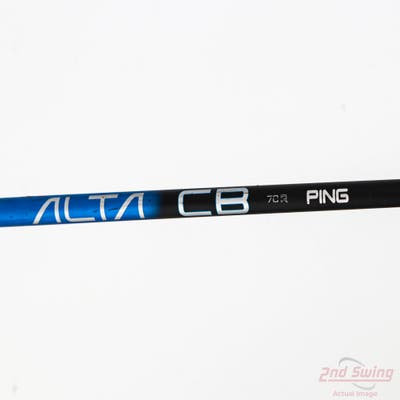 Used W/ Ping RH Adapter Ping Alta CB Blue 70g Hybrid Shaft Regular 39.0in